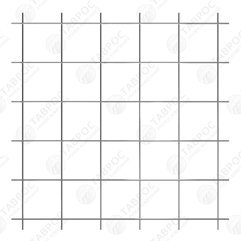 Сетка электросварная неоцинкованная (в картах) 2000*500*3,5